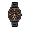 Thumbnail Image 1 of Fossil Men's Machine Brown Chronograph Dial Black Stainless Steel Watch