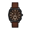 Thumbnail Image 1 of Fossil Men's Machine Brown Chronograph Dial Brown Leather Strap Watch