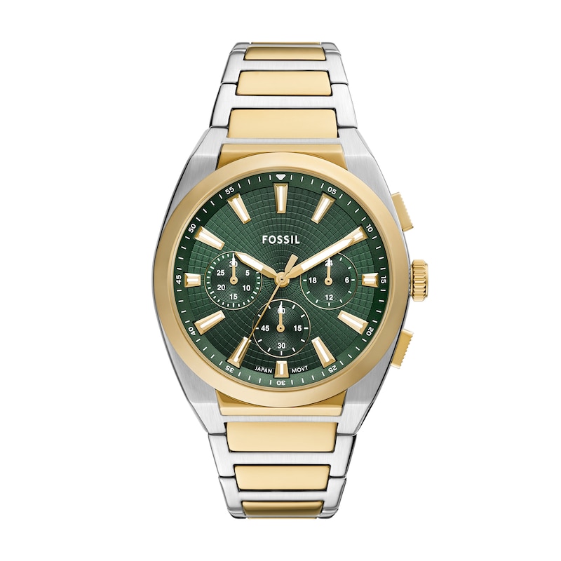 Main Image 1 of Fossil Men's Everett Chronograph Two Tone Stainless Steel Watch