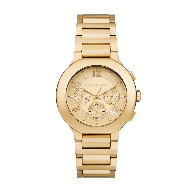 Main Image 1 of Michael Kors Ladies' Gramercy Chronograph Gold Tone Stainless Steel Watch