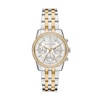 Thumbnail Image 1 of Michael Kors Ladies' Mini Ritz Silver Chronograph Dial Two Tone Stainless Steel Watch