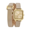 Thumbnail Image 1 of Armani Exchange Ladies' Gold Tone Brown Leather Bracelet Watch