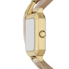 Thumbnail Image 3 of Armani Exchange Ladies' Gold Tone Brown Leather Bracelet Watch