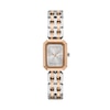 Thumbnail Image 1 of Armani Exchange Ladies' Rectangular Dial Rose Gold Tone Stainless Steel Watch