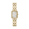 Thumbnail Image 1 of Armani Exchange Ladies' Rectangular Dial Gold Tone Stainless Steel Watch