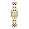 Thumbnail Image 2 of Armani Exchange Ladies' Rectangular Dial Gold Tone Stainless Steel Watch