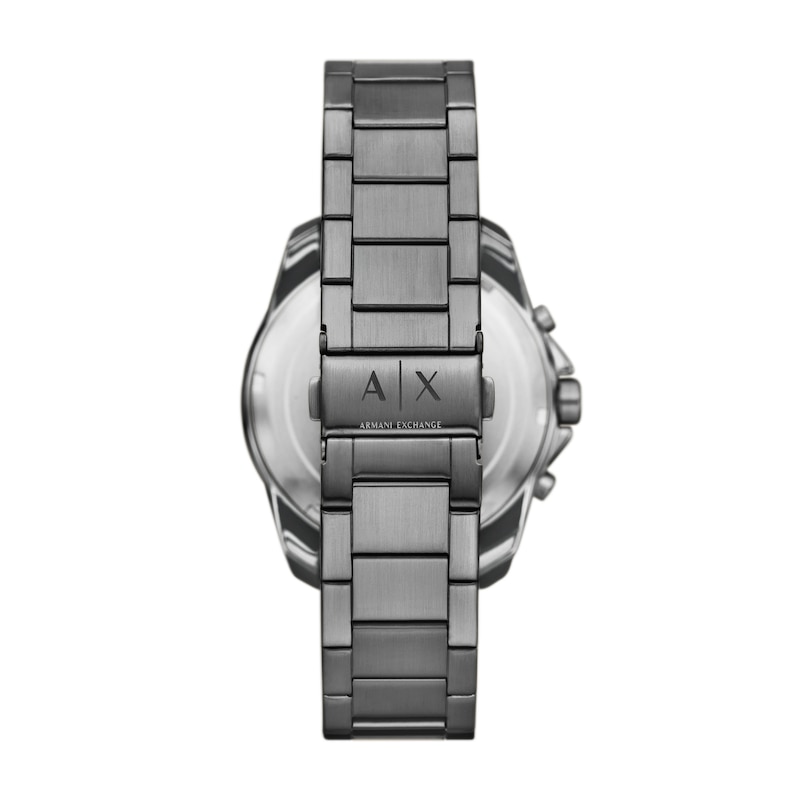 Main Image 2 of Armani Exchange Men's Blue Wave Chronograph Dial Gunmetal Stainless Steel Watch