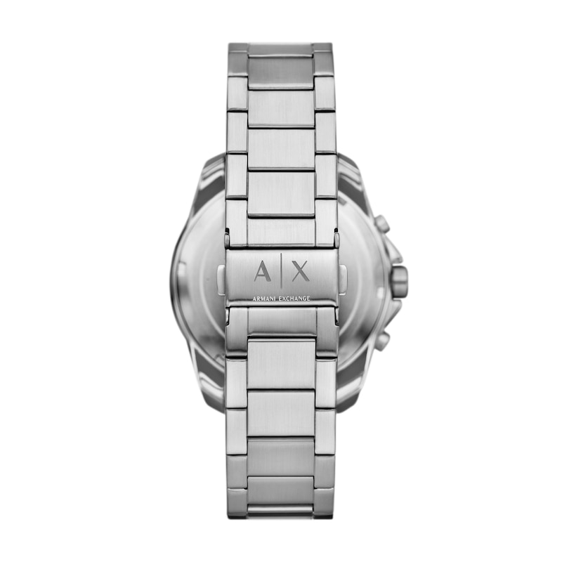 Main Image 2 of Armani Exchange Men's Chronograph Gunmetal Stainless Steel Watch & Necklace Set