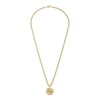 Thumbnail Image 2 of Armani Exchange Men's Gold Tone Heptagon Pendant Necklace