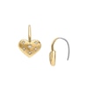 Thumbnail Image 1 of Fossil Ladies' Sadie All My Love Gold Tone Stainless Steel Heart Drop Earrings