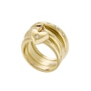 Thumbnail Image 2 of Fossil Ladies' Sadie All My Love Gold Tone Heart Prestack Ring - Size L