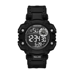 Skechers Men's Allenford Digital Black Polycarbonate Watch