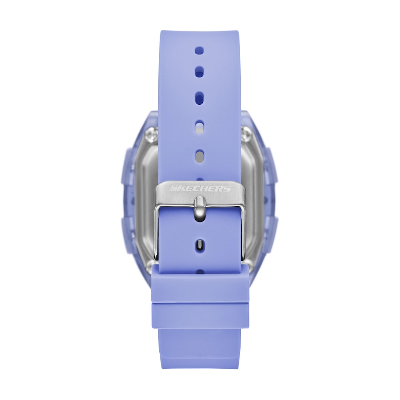 Main Image 2 of Skechers Ladies' Sawtelle Digital Purple Polycarbonate Watch