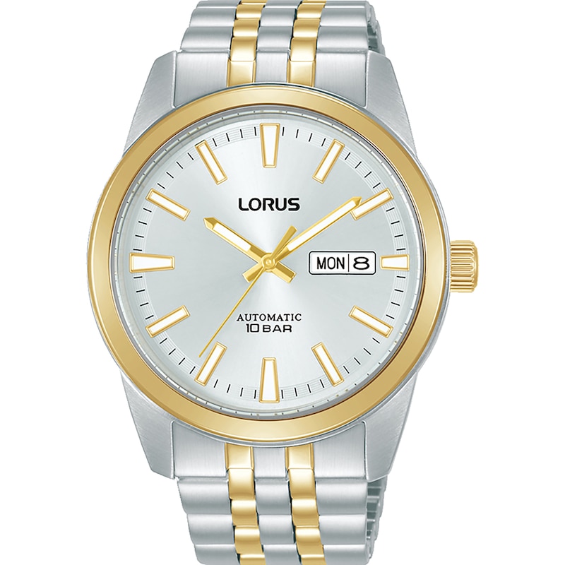 Main Image 1 of Lorus Men's Automatic Silver Dial Two Tone Bracelet Watch