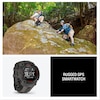 Thumbnail Image 8 of Garmin Instinct E45 mm Black Bezel Charcoal Strap Smartwatch