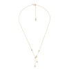 Thumbnail Image 2 of Michael Kors Ladies' Brilliance 14ct Gold Plated Sterling Silver Pendant Necklace