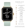 Thumbnail Image 2 of Radley Series 20 Smart Calling Interchangeable Black Silicone & Eucalyptus Leather Strap Watch