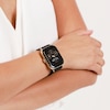 Thumbnail Image 4 of Radley Series 20 Smart Calling Interchangeable Black Silicone & Eucalyptus Leather Strap Watch