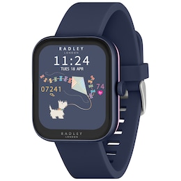 Radley Series 32 Navy Silicone Strap Smart Watch