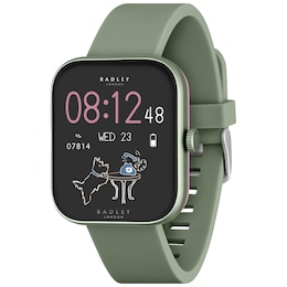 Radley Series 32 Dark Olive Silicone Strap Smart Watch