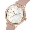 Thumbnail Image 2 of Radley Rose Gold Tone Stone Set Pink Leather Strap Watch