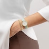 Thumbnail Image 5 of Radley Bracelet Gift Set & Gold Tone Deco Green Leather Strap Watch